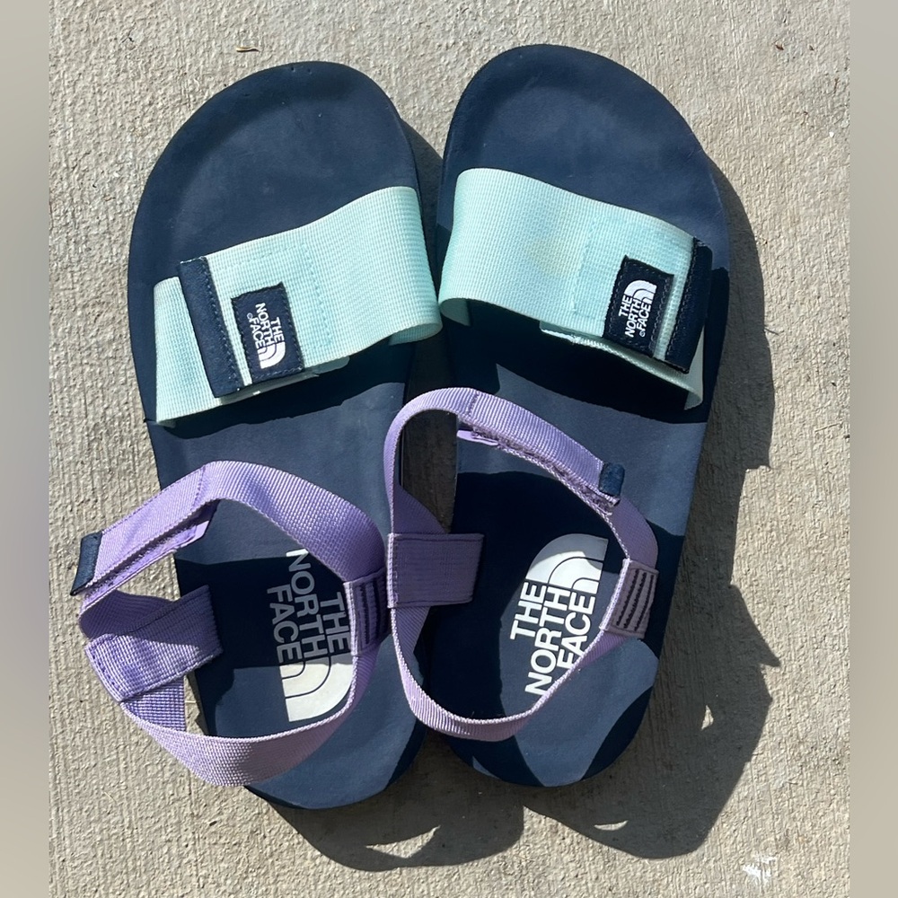 The North Face Women's Sandals - Mint and Lavender